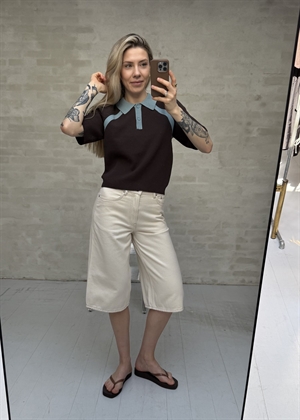 Sasimona polo bluse Mulch Samsøe